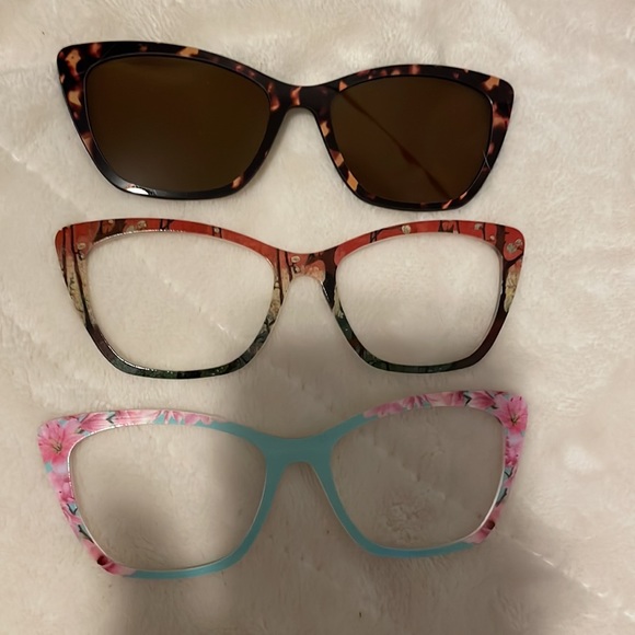 PAIR EYEWEAR 2 Frames & 17 Toppers - Picture 2 of 7